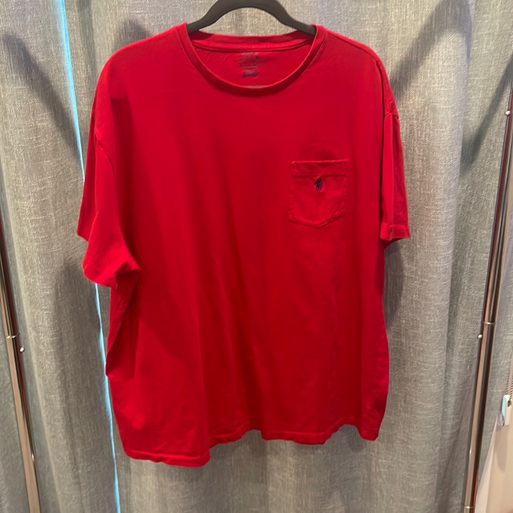 Polo by Ralph Lauren Red T-Shirt XL